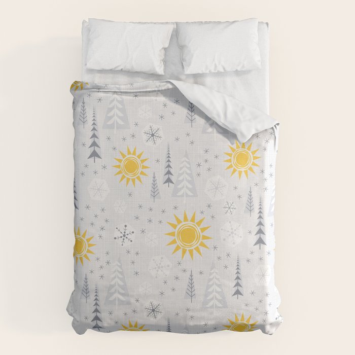 Winter Sunshine Duvet Cover Gallery Image 6