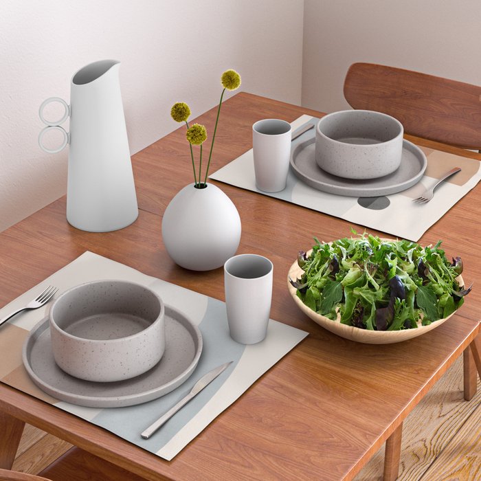 Abstract Minimal Shapes 14 Placemat Gallery Image 2