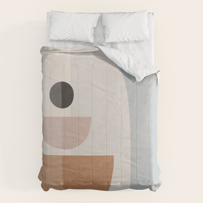 Abstract Minimal Shapes 14 Comforter Gallery Image 6