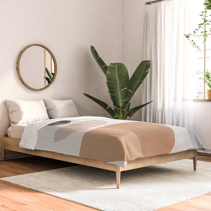 Abstract Minimal Shapes 14 Comforter Gallery Image 2