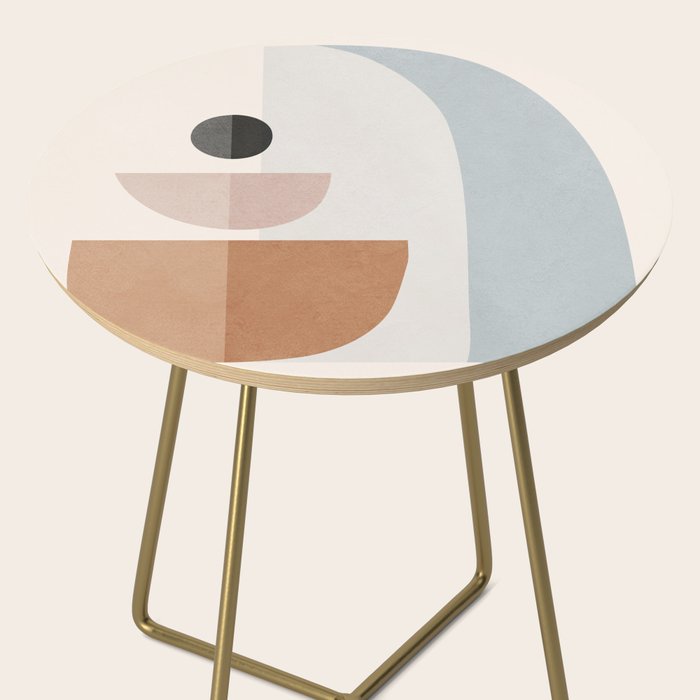 Abstract Minimal Shapes 14 Side Table Gallery Image 2