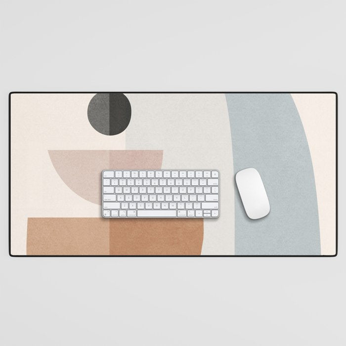 Abstract Minimal Shapes 14 Desk Mat Gallery Image 1