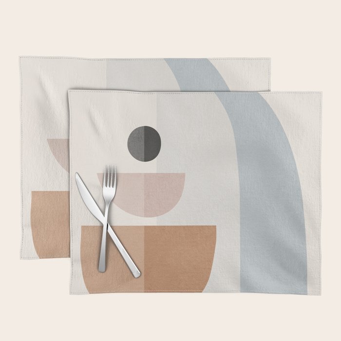 Abstract Minimal Shapes 14 Placemat Gallery Image 1