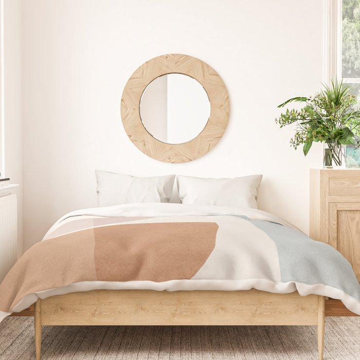 Abstract Minimal Shapes 14 Duvet Cover Gallery Image 3