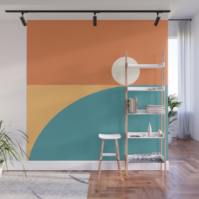 Simplistic Landscape XXII Wall Mural Gallery Image 1