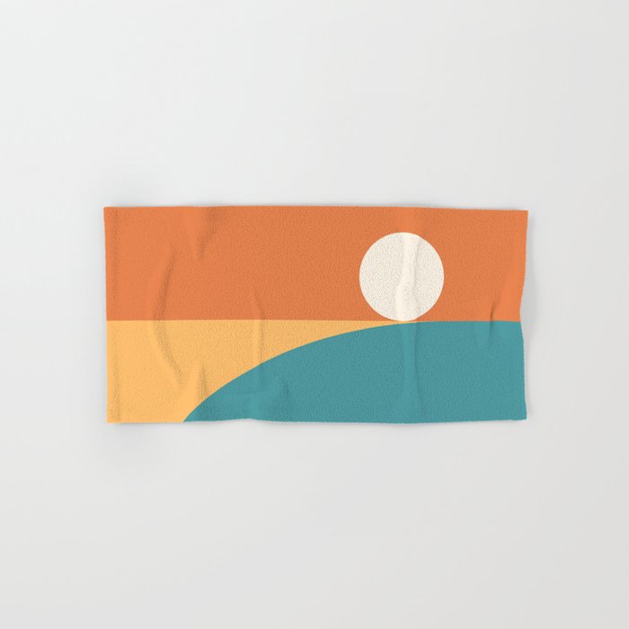 Simplistic Landscape XXII Bath Towel Gallery Image 1