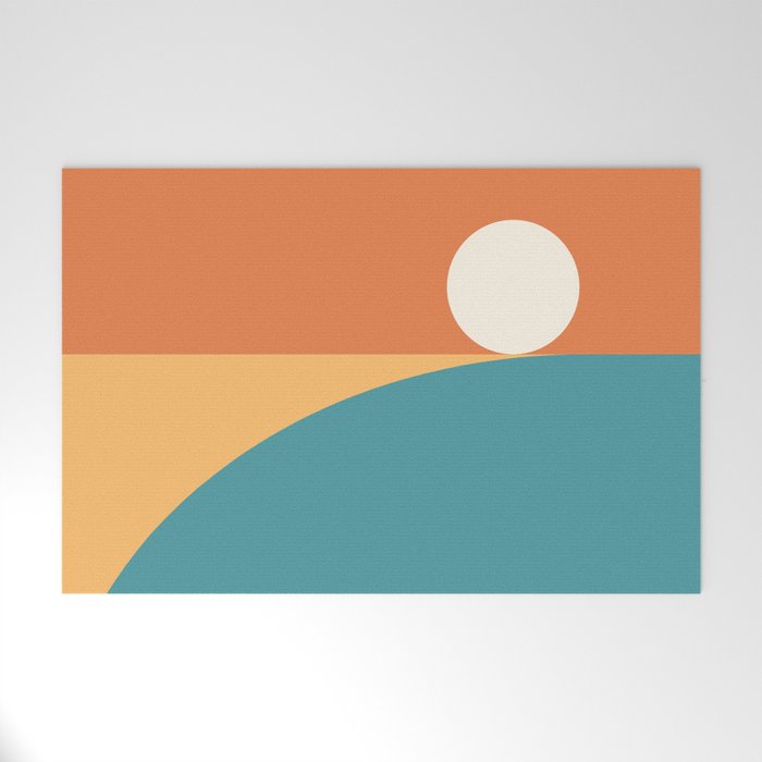 Simplistic Landscape XXII Welcome Mat Gallery Image 1