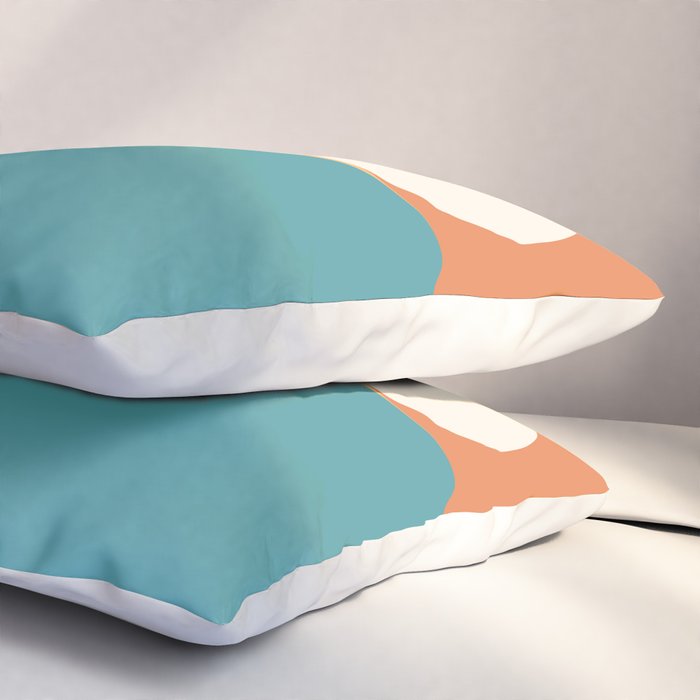 Simplistic Landscape XXII Pillow Sham Gallery Image 3