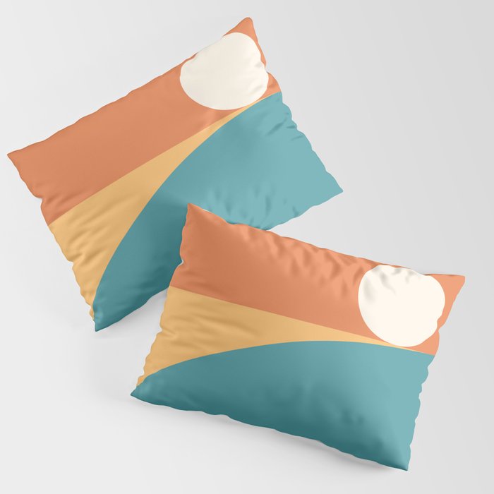 Simplistic Landscape XXII Pillow Sham Gallery Image 3