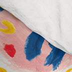 Painted Abstract Leopard Print Comforter Gallery Image 4