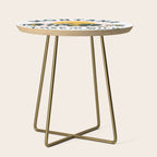 Big Sky Country, Montana: Love The Wild. Cool Retro Travel Art Featuring Buffalo Side Table Gallery Image 1