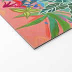 Leopard in Succulent Garden Welcome Mat Gallery Image 2
