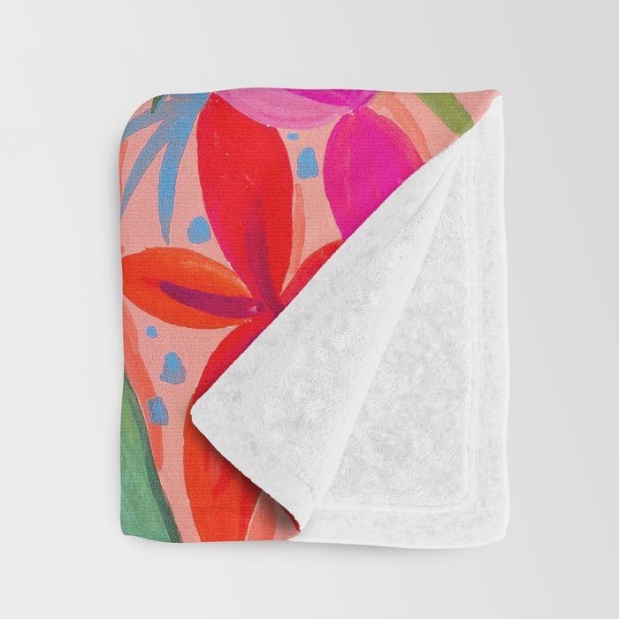 Leopard in Succulent Garden Throw Blanket Gallery Image 3