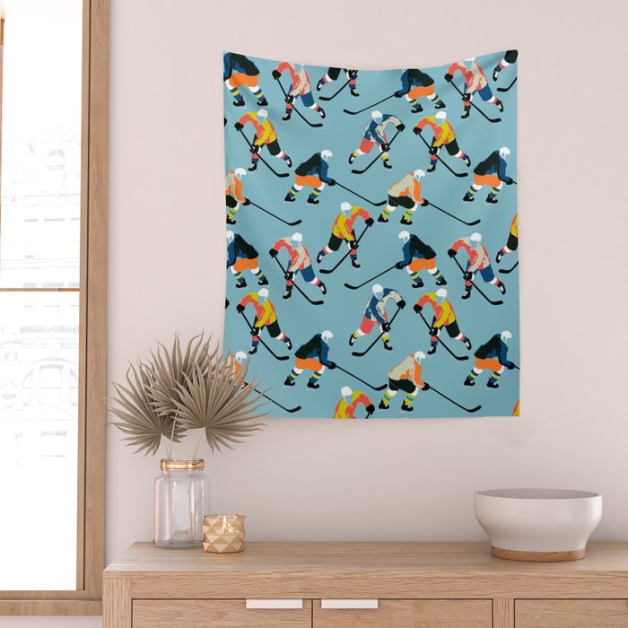 hockey Wall Tapestry Gallery Image 2