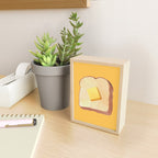 Toast with Butter polygon art Mini Art Print Gallery Image 2