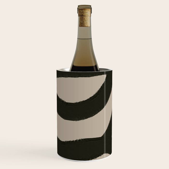 Line Art Modern Shape Graphic Wine Chiller Gallery Image 1