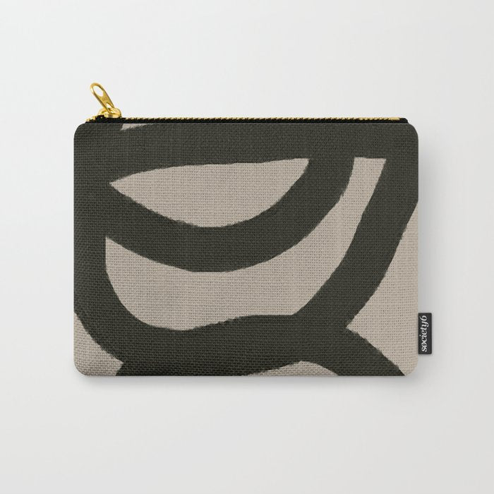 Line Art Modern Shape Graphic Carry All Pouch Gallery Image 1