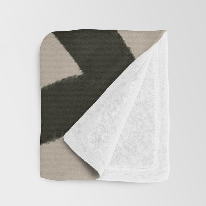 Line Art Modern Shape Graphic Throw Blanket Gallery Image 3