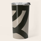 Line Art Modern Shape Graphic Travel Mug Gallery Image 2