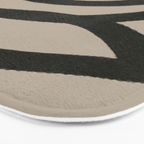 Line Art Modern Shape Graphic Bath Mat Gallery Image 3