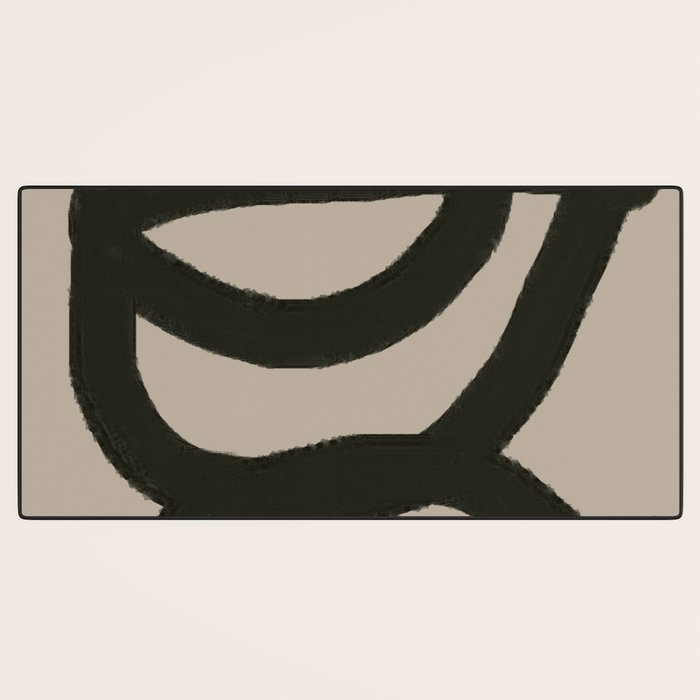 Line Art Modern Shape Graphic Desk Mat Gallery Image 3