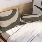 Line Art Modern Shape Graphic Pillow Sham Gallery Image 2
