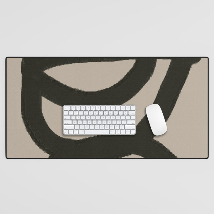 Line Art Modern Shape Graphic Desk Mat Gallery Image 1