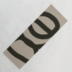 Line Art Modern Shape Graphic Yoga Mat Gallery Image 1