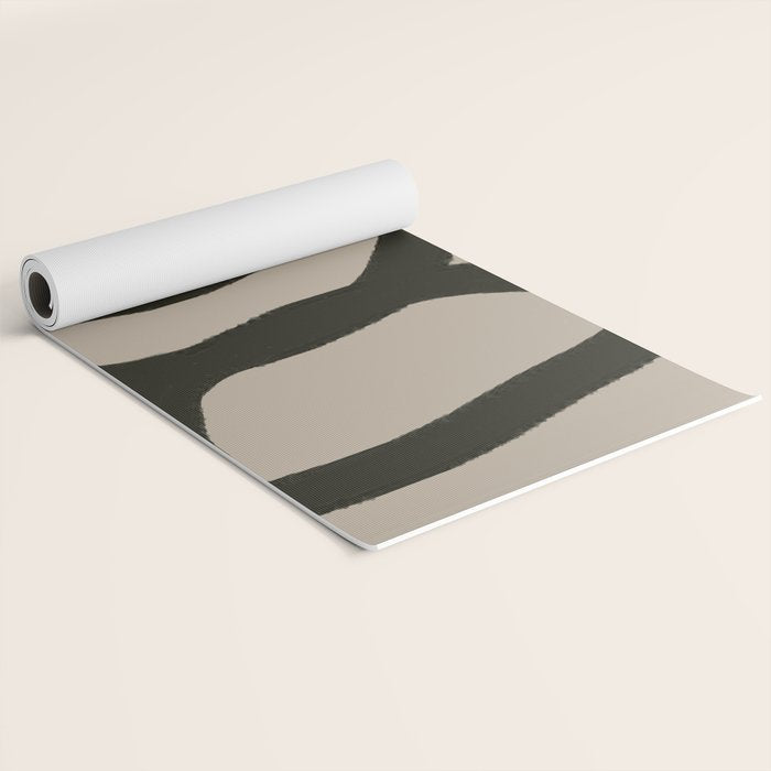 Line Art Modern Shape Graphic Yoga Mat Gallery Image 2