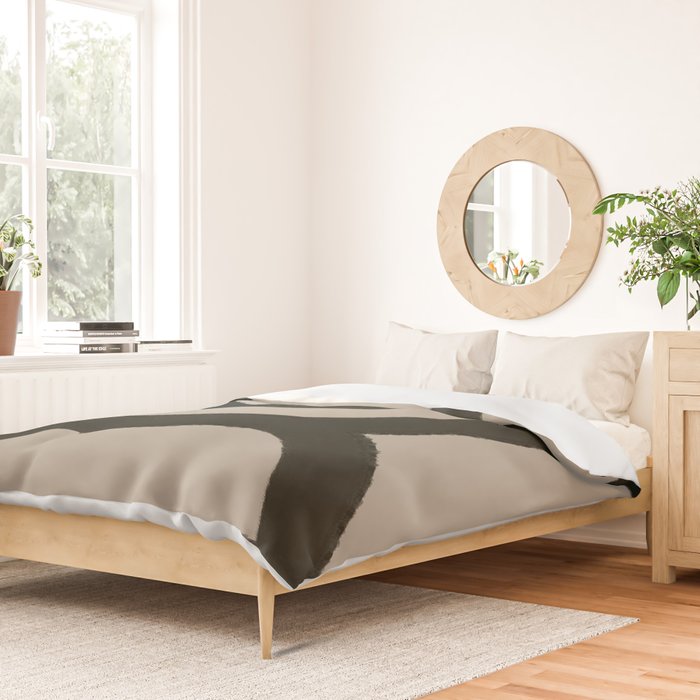 Line Art Modern Shape Graphic Duvet Cover Gallery Image 2