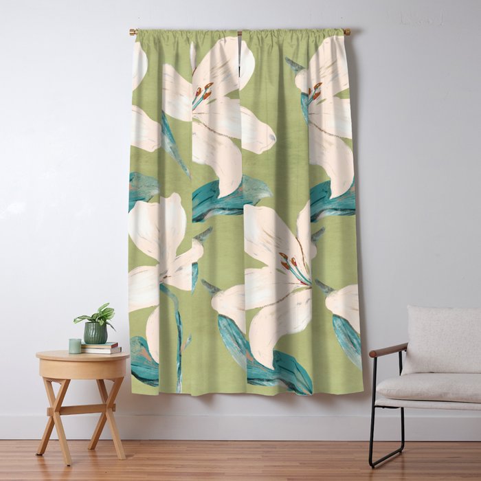 Spring Flowers 4 Window Curtain Gallery Image 5