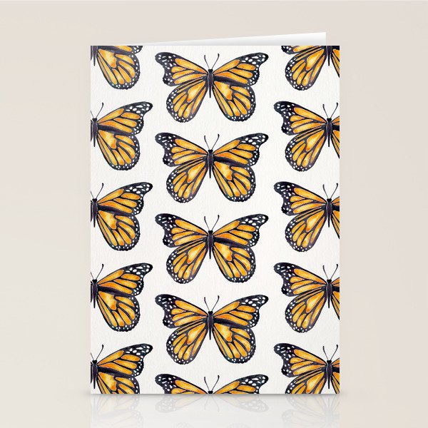 Monarch Butterfly Stationery Card Gallery Image 1