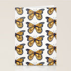 Monarch Butterfly Stationery Card Gallery Image 2