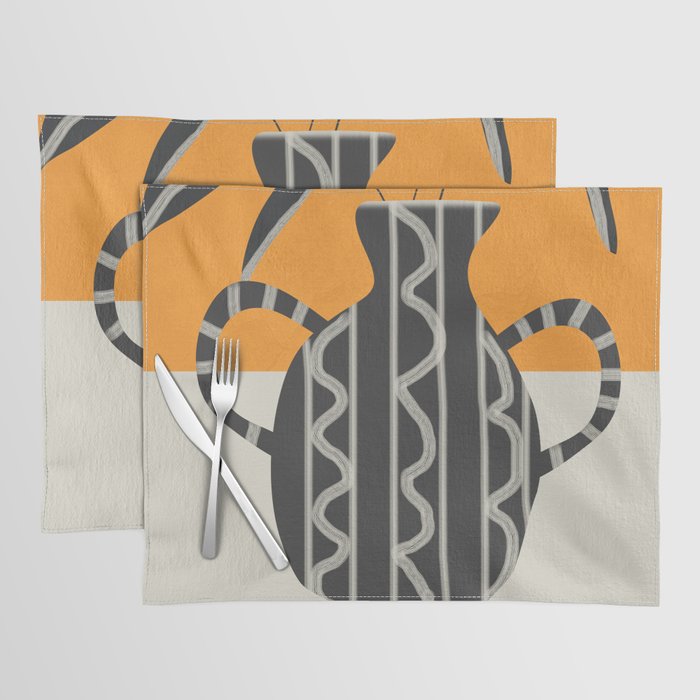 Minimalist Flora 4 Placemat Gallery Image 1