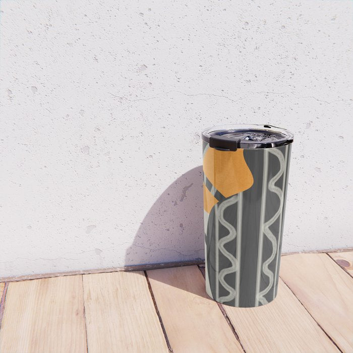 Minimalist Flora 4 Travel Mug Gallery Image 4