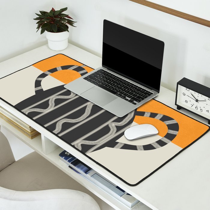 Minimalist Flora 4 Desk Mat Gallery Image 2
