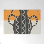 Minimalist Flora 4 Welcome Mat Gallery Image 1