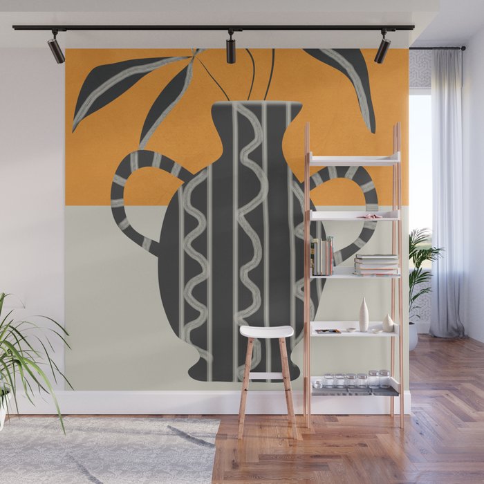 Minimalist Flora 4 Wall Mural Gallery Image 1