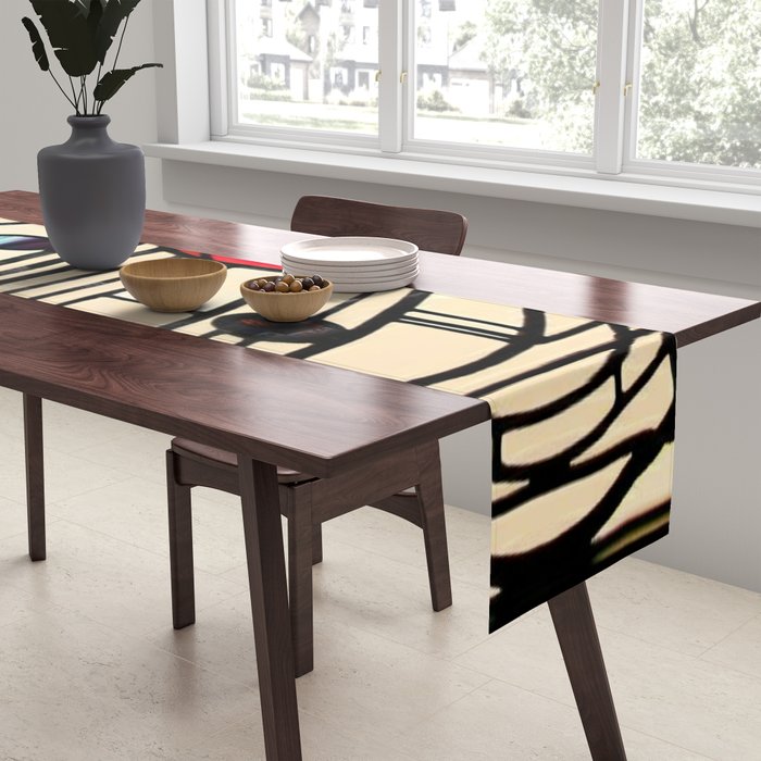 Charles Rennie Mackintosh window Table Runner Gallery Image 2