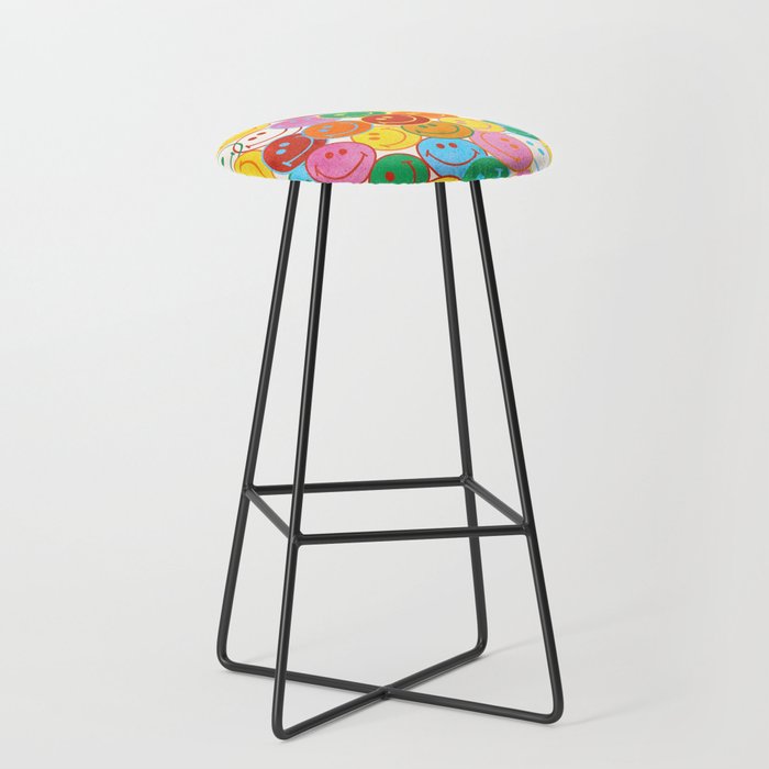 Lots of Smileys Stool Gallery Image 1