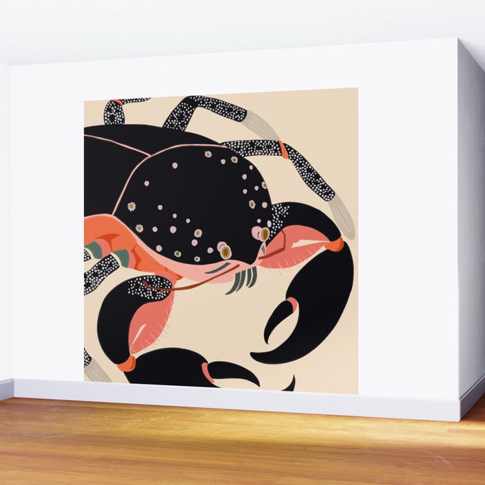 Mystic Crab Wall Mural Gallery Image 2