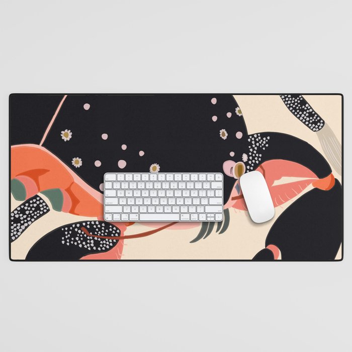 Mystic Crab Desk Mat Gallery Image 1