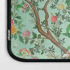 Chinoiserie Aqua Mint Floral Garden Fresco Laptop Sleeve Gallery Image 3