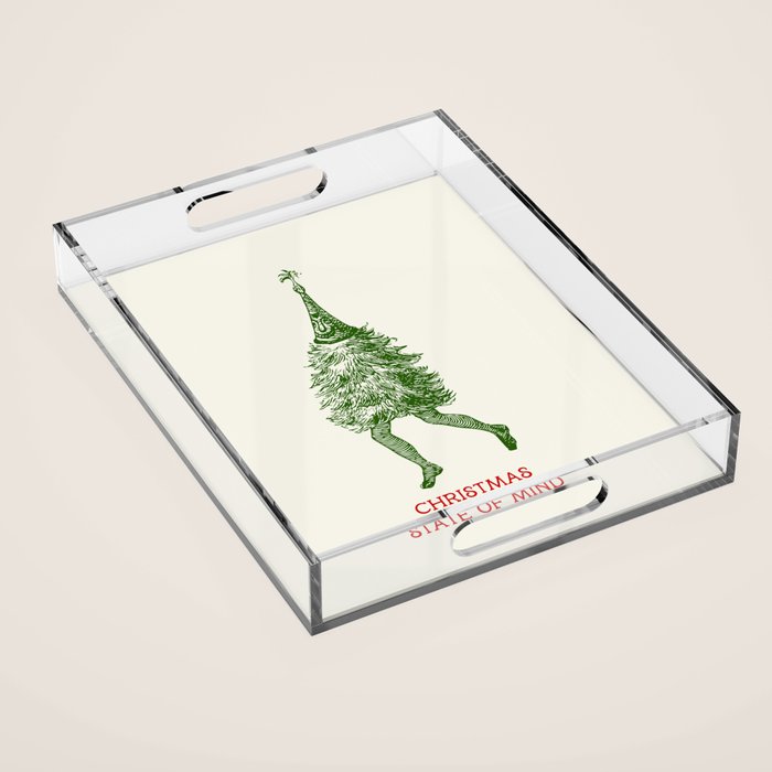Christmas State of Mind Acrylic Tray Gallery Image 1