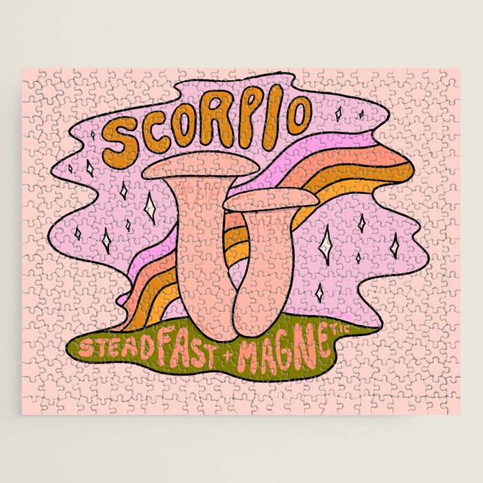 Scorpio Mushroom Jigsaw Puzzle Gallery Image 1