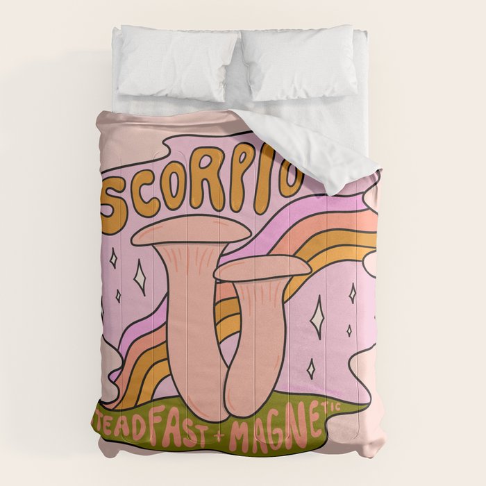 Scorpio Mushroom Comforter Gallery Image 6