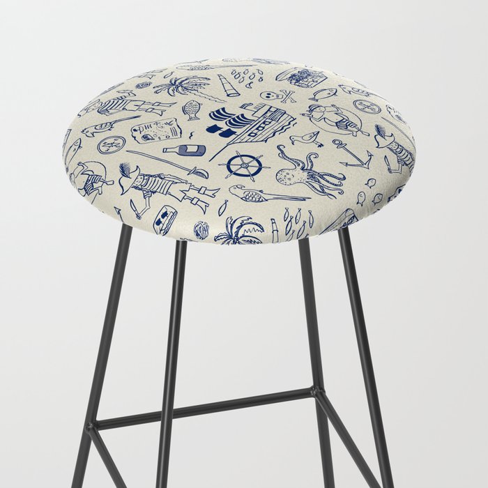 Pirate Play - Cream Stool Gallery Image 2