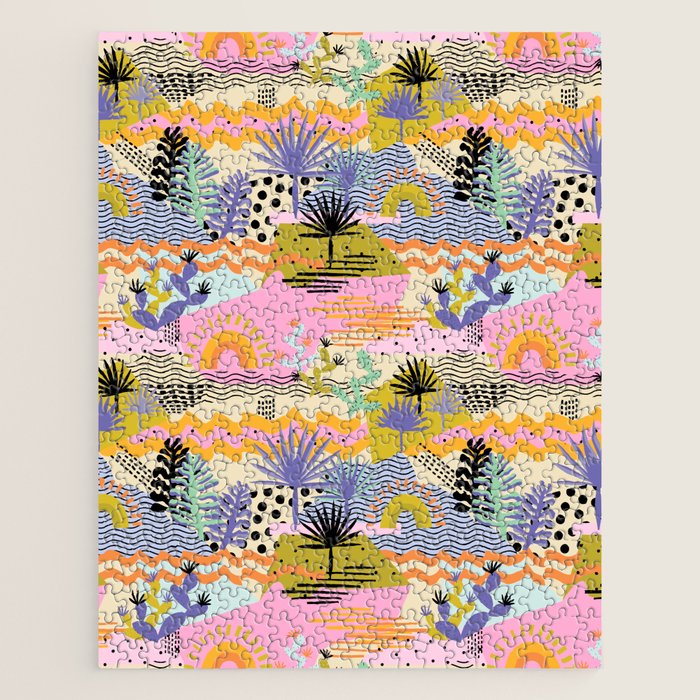 Summer in Palm Springs Jigsaw Puzzle