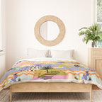 Summer in Palm Springs Duvet Cover Gallery Image 3