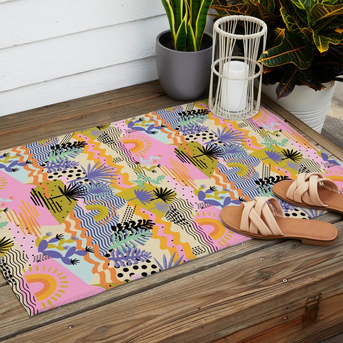 Summer in Palm Springs Outdoor Rug Gallery Image 2
